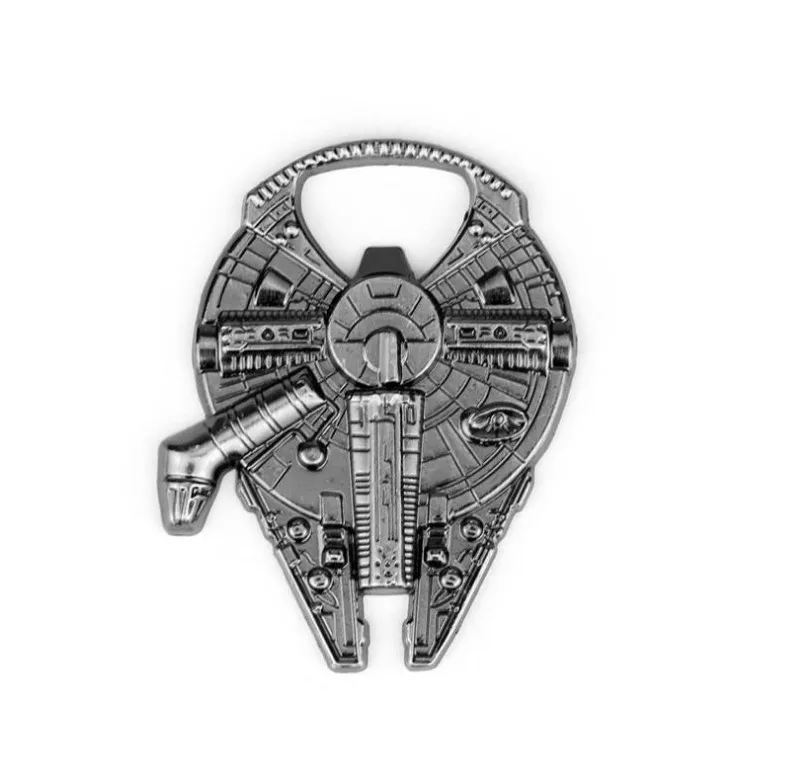 Sliver BornIsKing новые кухонные гаджеты, инструменты для приготовления пищи и бара, открывалка для бутылок с изображением Звездных Войн для пива - Цвет: Sliver