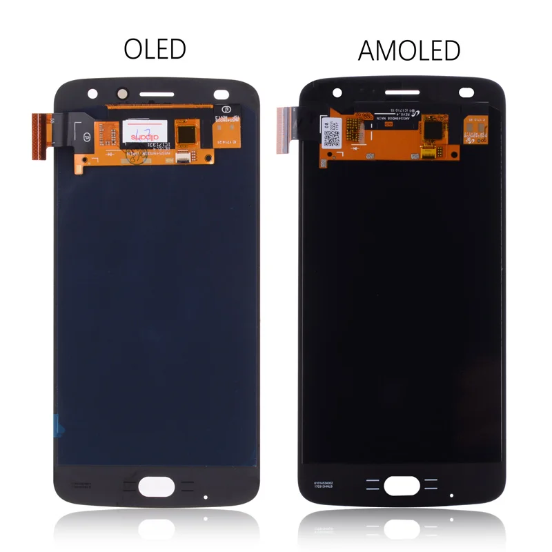 AMOLED OLED Дисплей для Motorola MOTO Z2 Play в сборе с тачскрином Оригинал 5.5'' черный