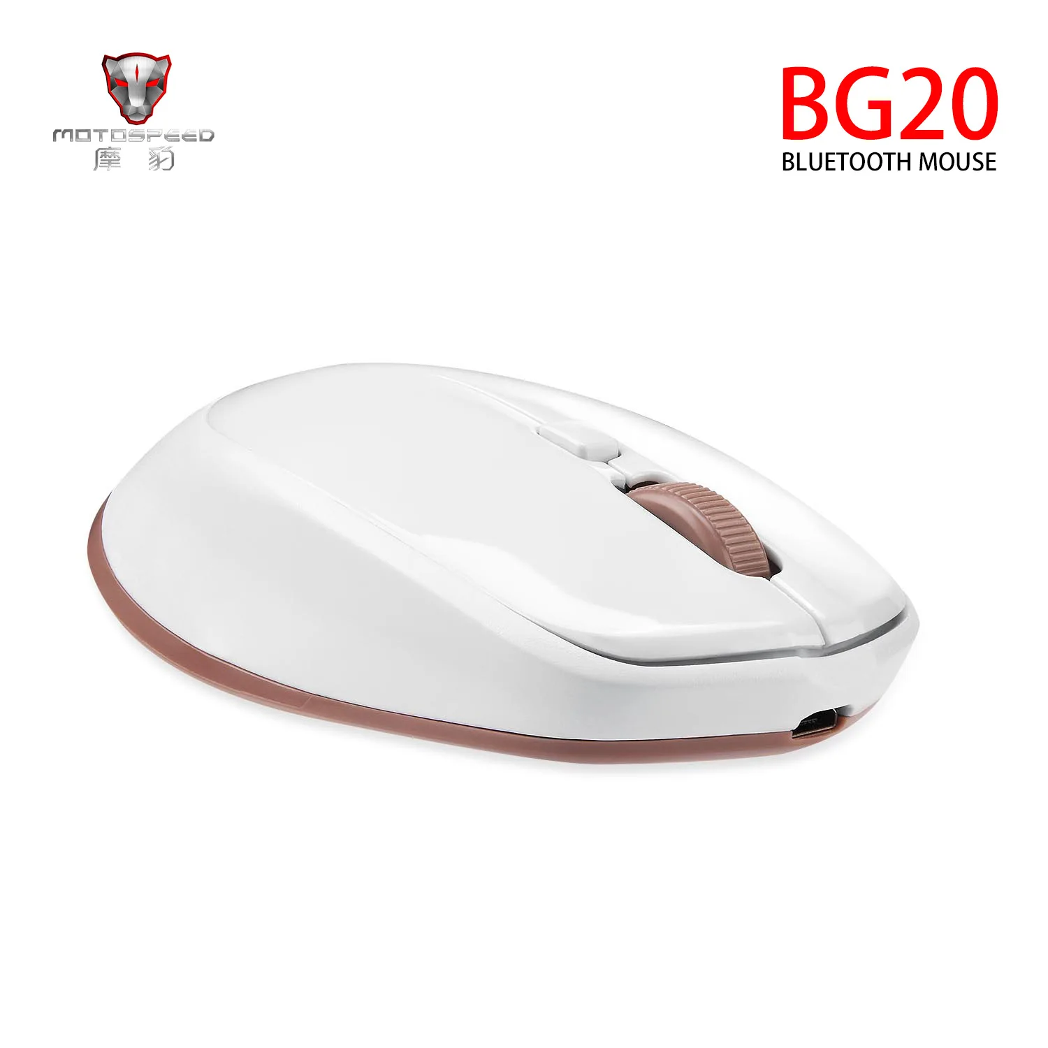New BG20 Bluetooth Mouse 3.0 Rechargeable 2400 DPI Compatible with WIN/IOS/Andriod | Компьютеры и офис
