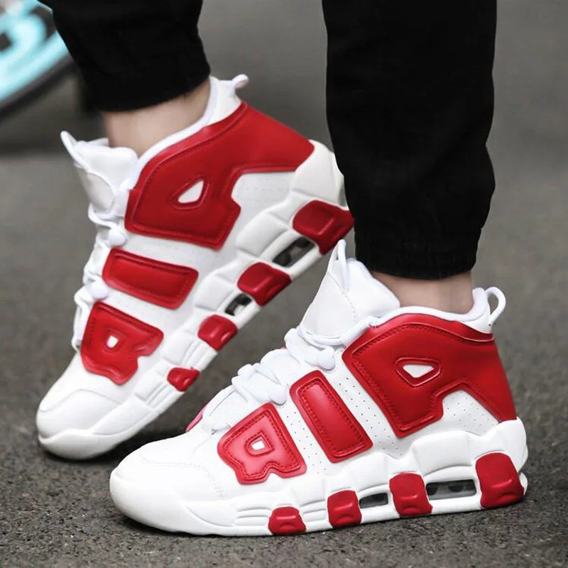 Баскетбольная обувь Мужская дышащая Спортивная с высоким берцем мужские