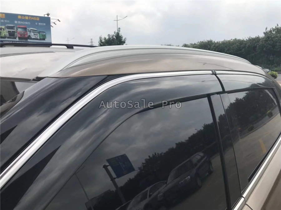 For Honda URV U-RV 2016 2017 2018 Aluminium alloy Silver Top Roof Rails Rack Side Bars Decoration Trim car styling | Автомобили и