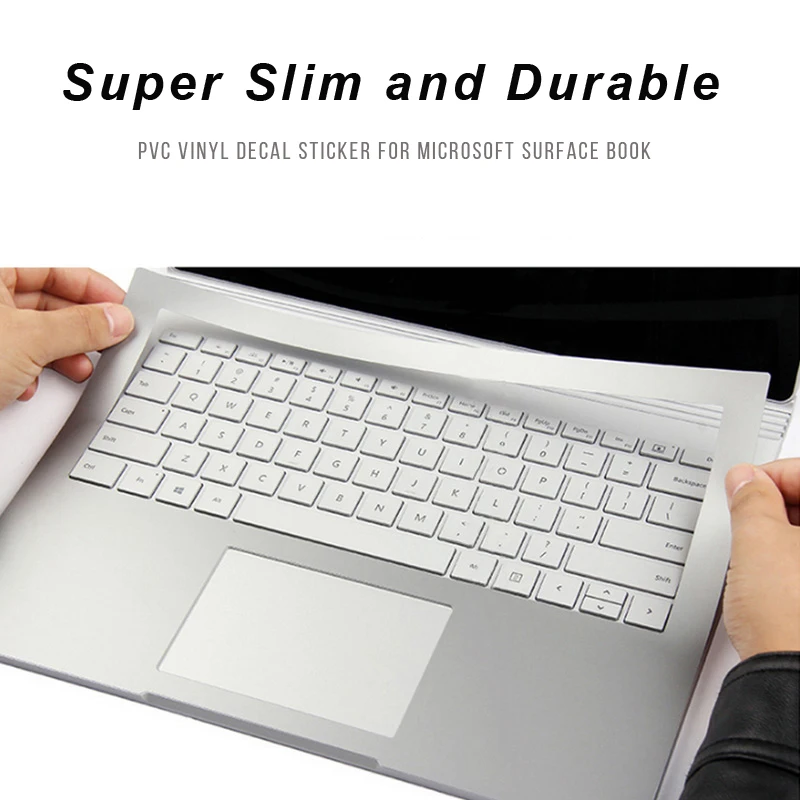 Кожаный чехол для ноутбука microsoft Surface Book2, 13,5 дюймов, оболочка, наклейка s, Виниловая наклейка, наклейка для ноутбука Surface book2, 15 дюймов