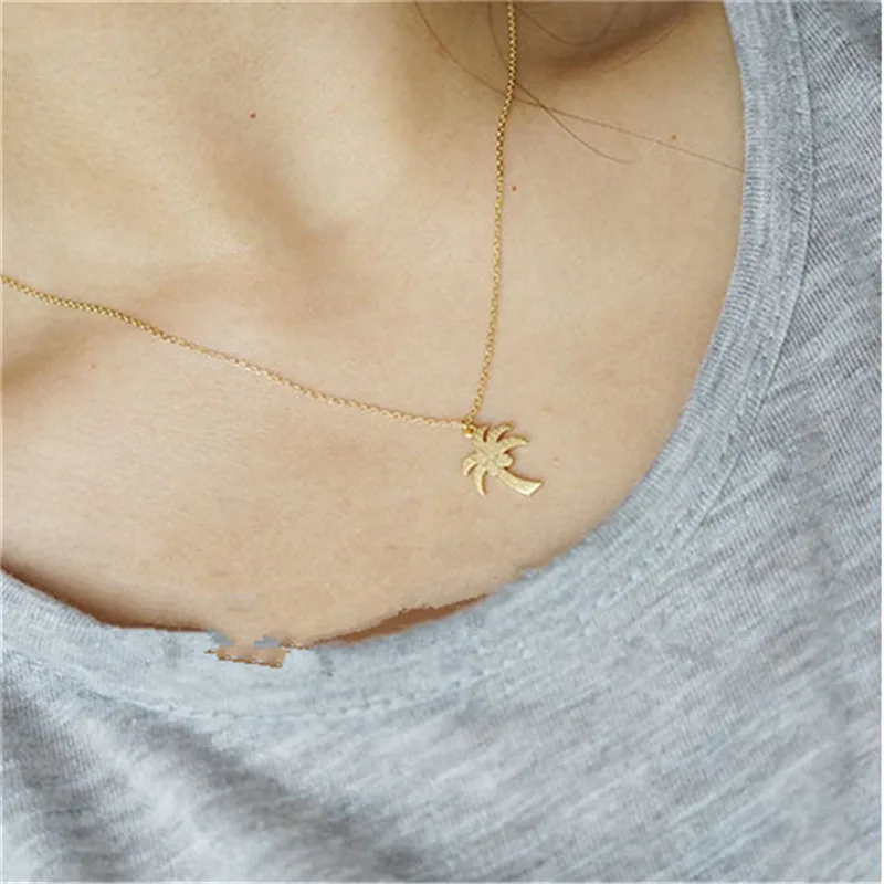 Корейский модный крошечный изящный кактус ожерелье и подвески для женщин