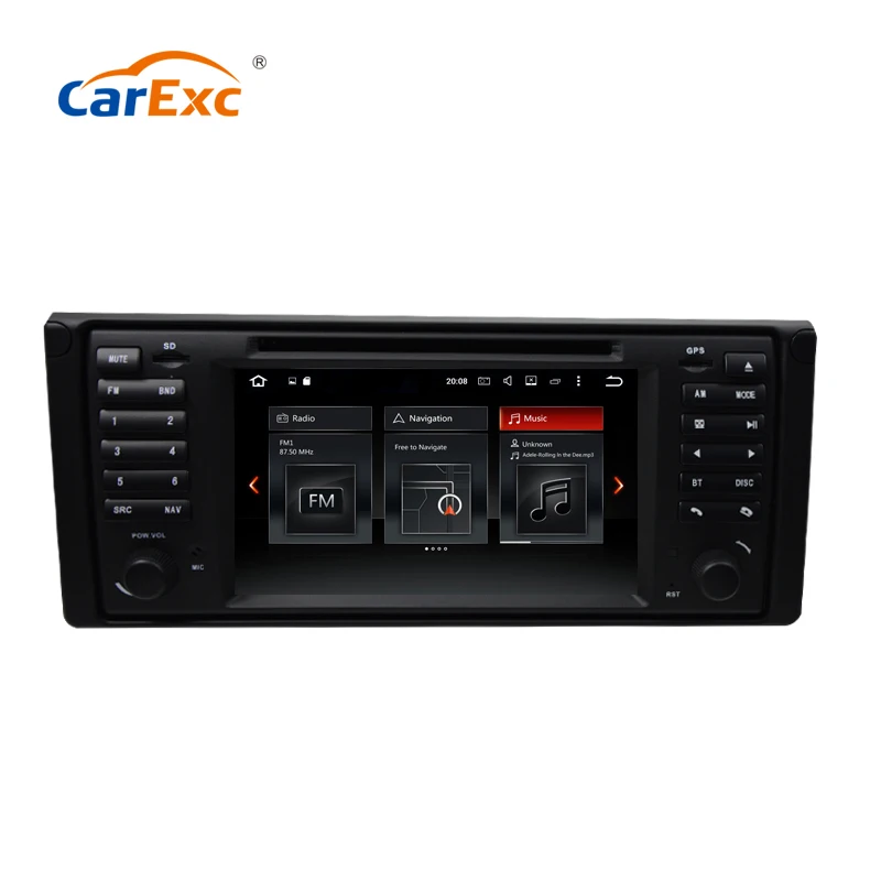 7 дюймов Android 9 0 автомобильное радио мультимедиа для BMW E39 E53 X5 520i 525i 530i GPS с