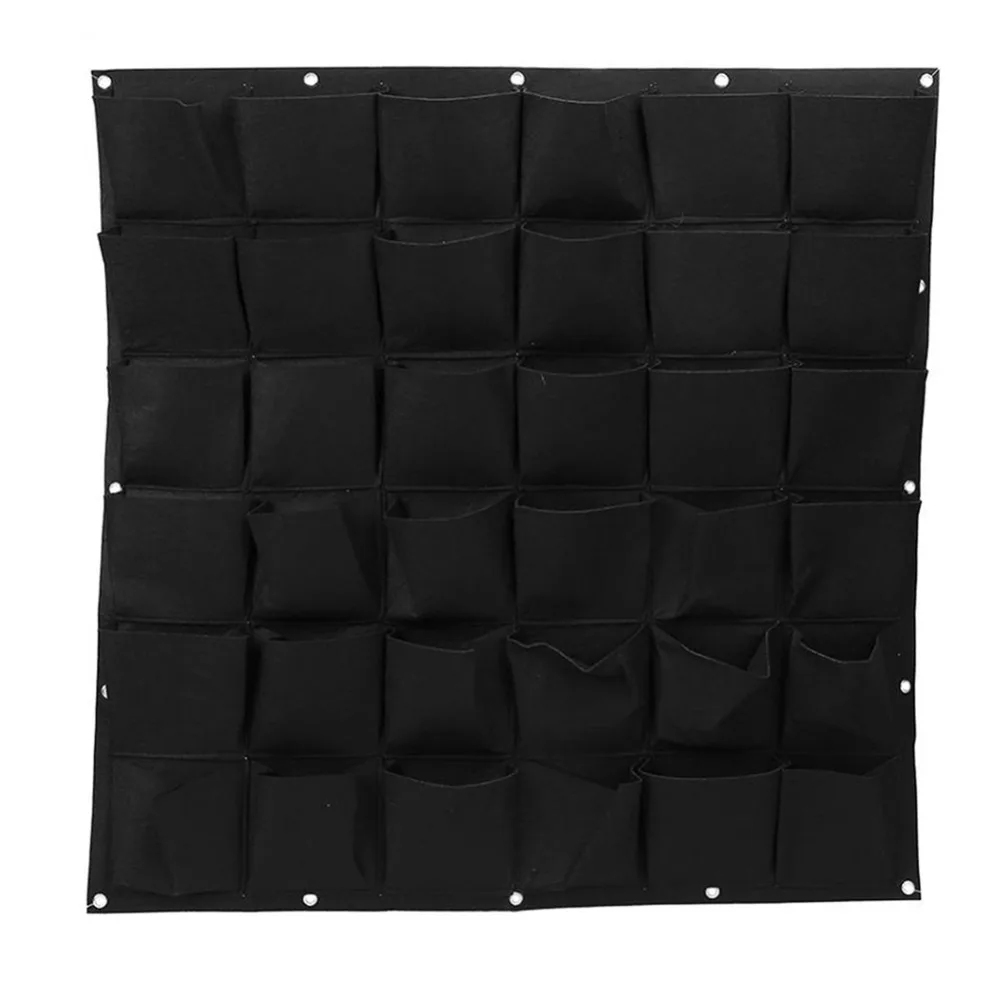 Вертикальный садовый подвесной Плантатор 36 карманов сумка для выращивания