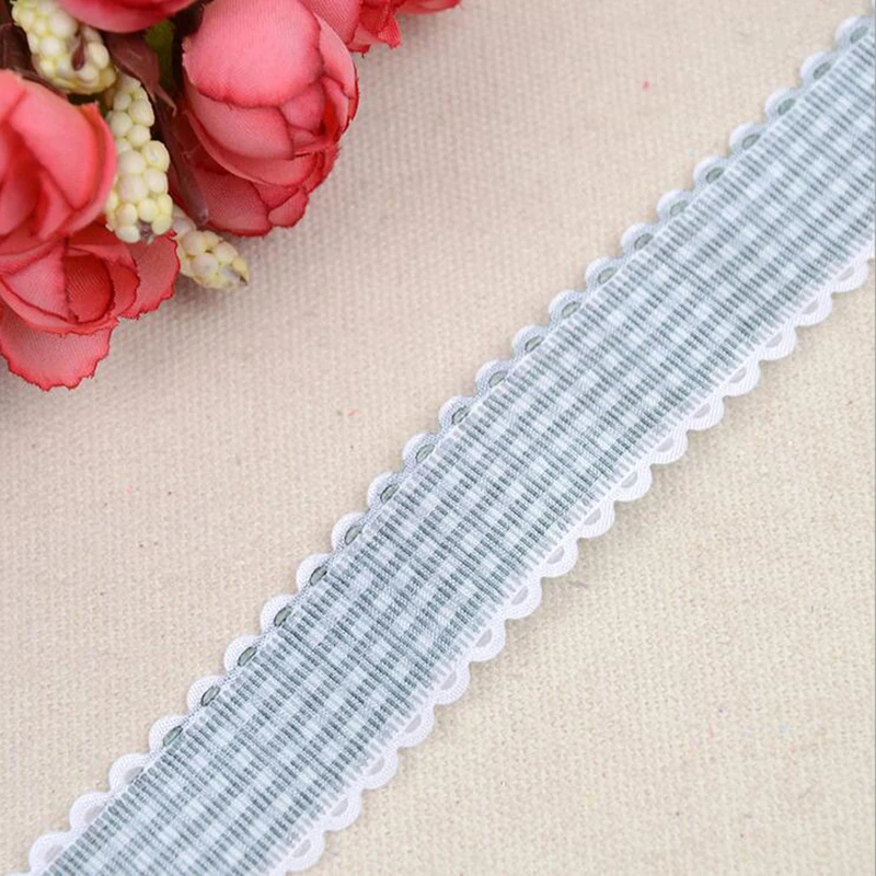 Grosgrain ленты печатных плед 1 "25 мм Высокое качество DIY свадебная одежда шитье и