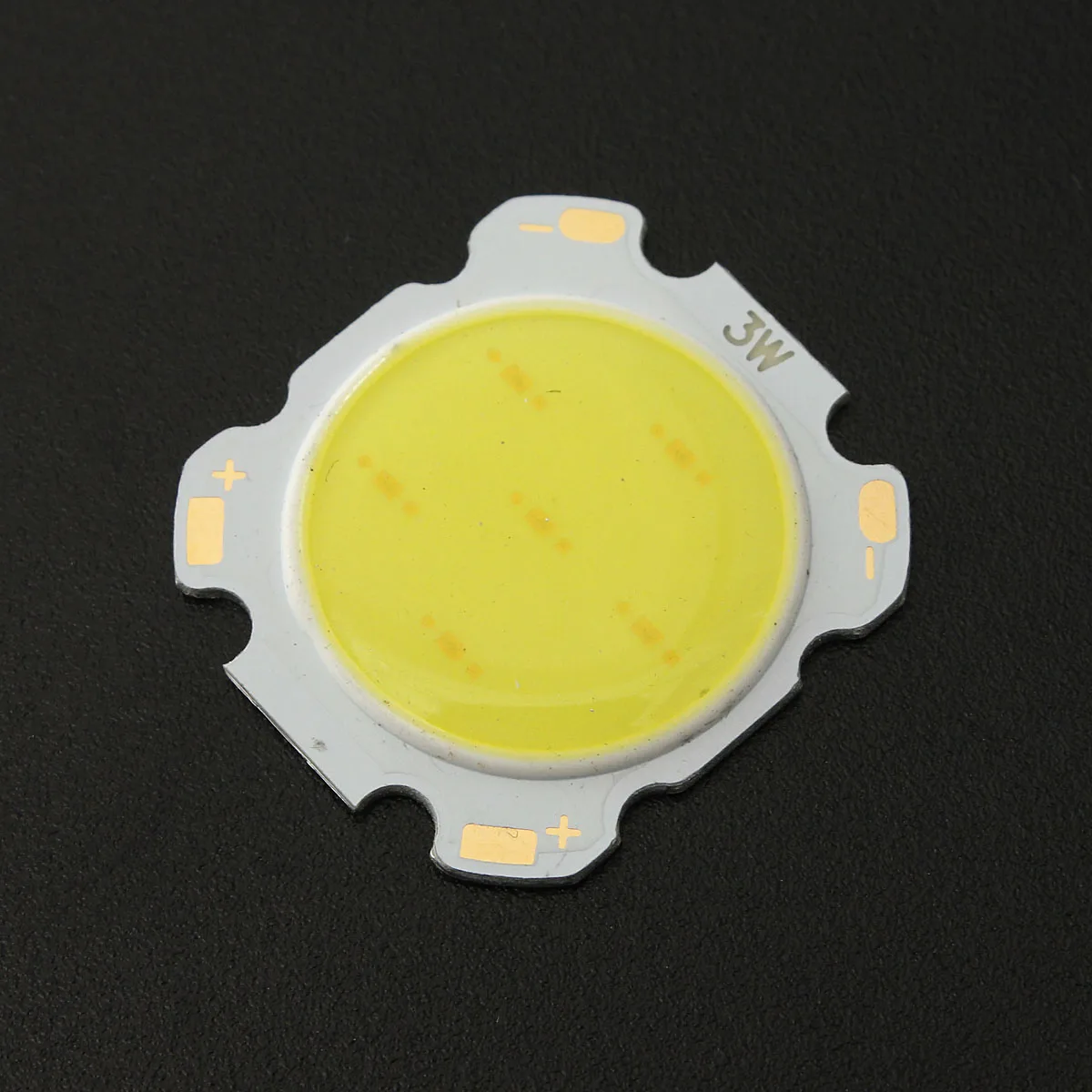 

Jiguoor 3 Вт белая круглая COB светодиодная SMD чип лампа высокой мощности 6000-6500k 28 мм