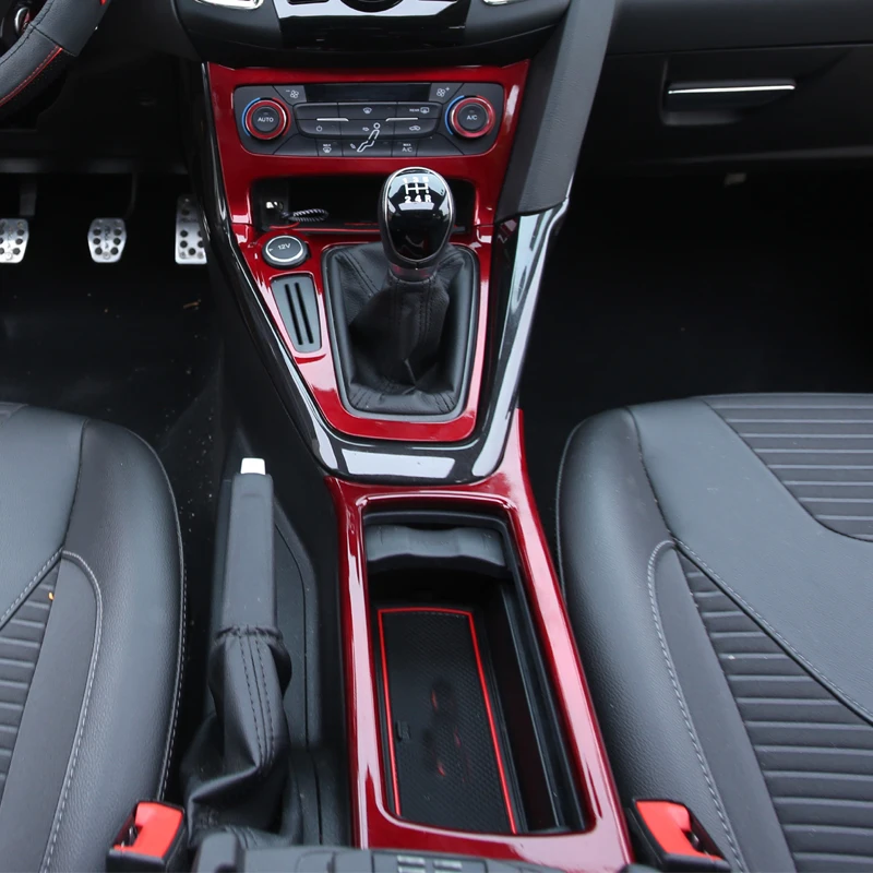 3 шт./компл. ABS Red Gear panel canholder cup holder специальный модифицированный декоративный