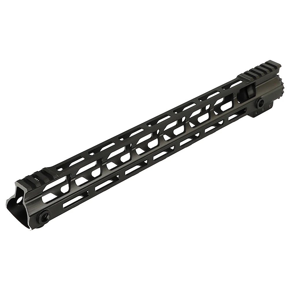 Ohhunt " 9" 1" 12" 13," 15" 1" AR15 бесплатно поплавок M-LOK Handguard Пикатинни ультра легкий тонкий стиль стальной баррель гайка