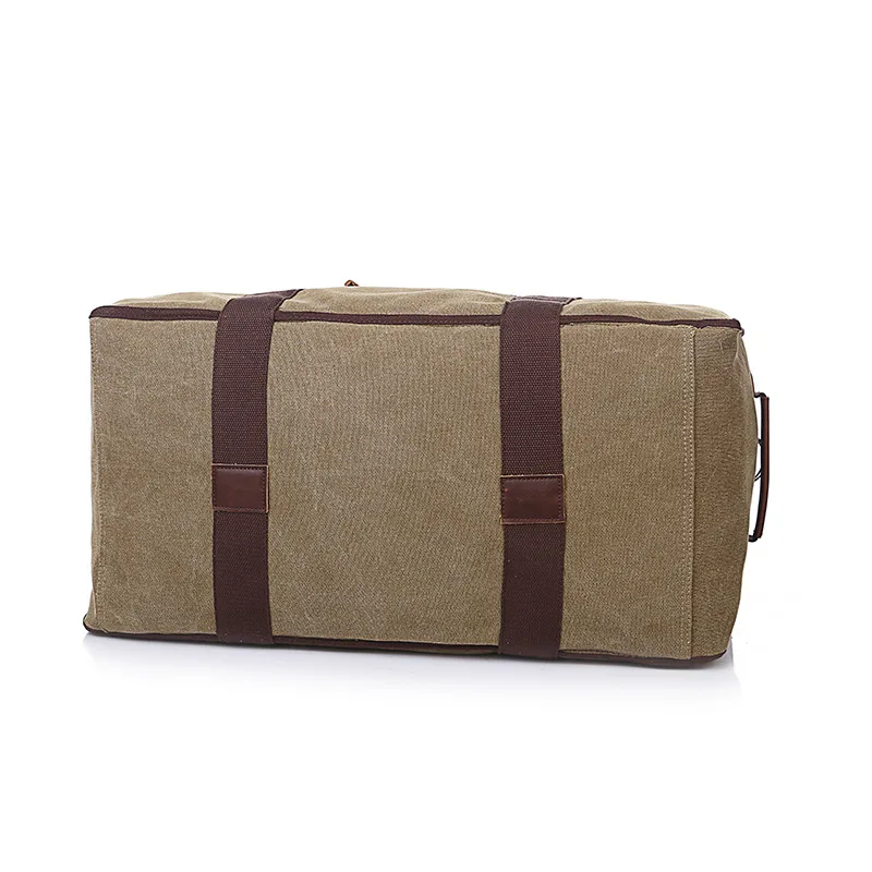 Холщовые кожаные мужские дорожные сумки для багажа путешествий Большая