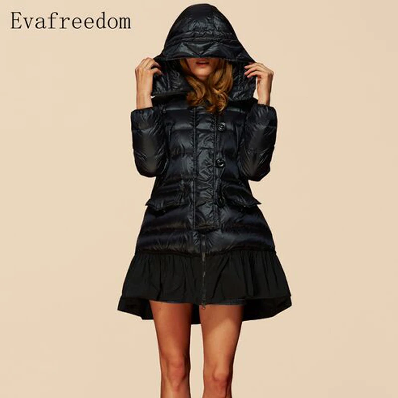 Куртка женская европейская модная с капюшоном 2018|hooded dog coat|hooded raincoats for womencoat collar |