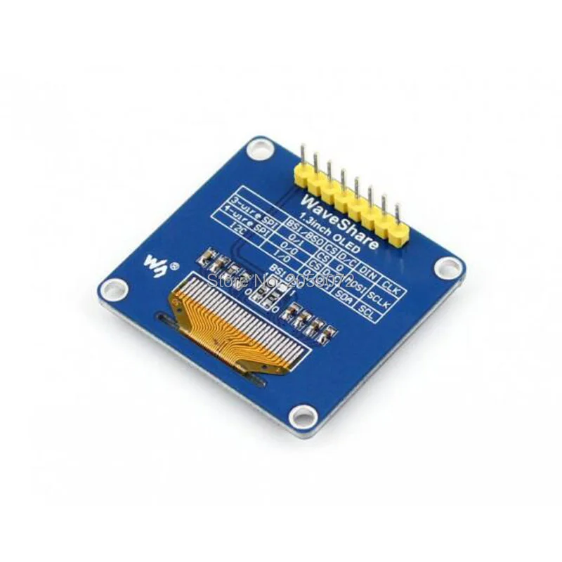 1 3 дюйма oled (b) fo STM32 SPI/I2C интерфейсы синий вертикальный pinheader | Компьютеры и офис