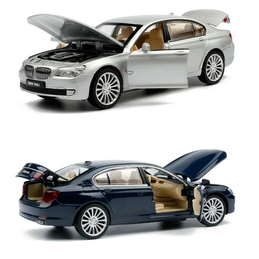 1:32 модель игрушечного автомобиля 760Li купе детские игрушки из сплава оригинальная