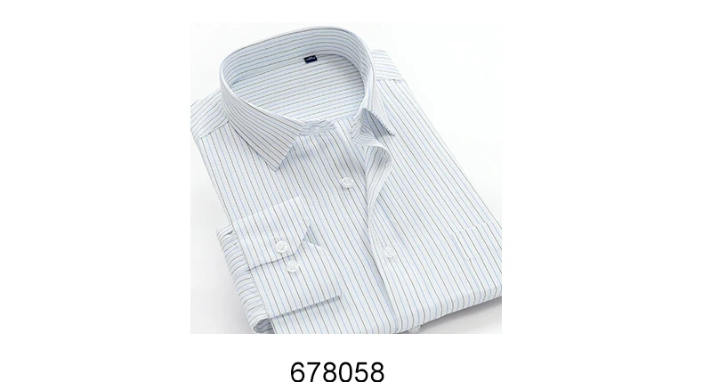 Большие размеры, мужские рубашки 10xl 11xl 12xl, хлопок, полиэстер, полосатые деловые рубашки для мужчин, длинный рукав, квадратный воротник, camisa social