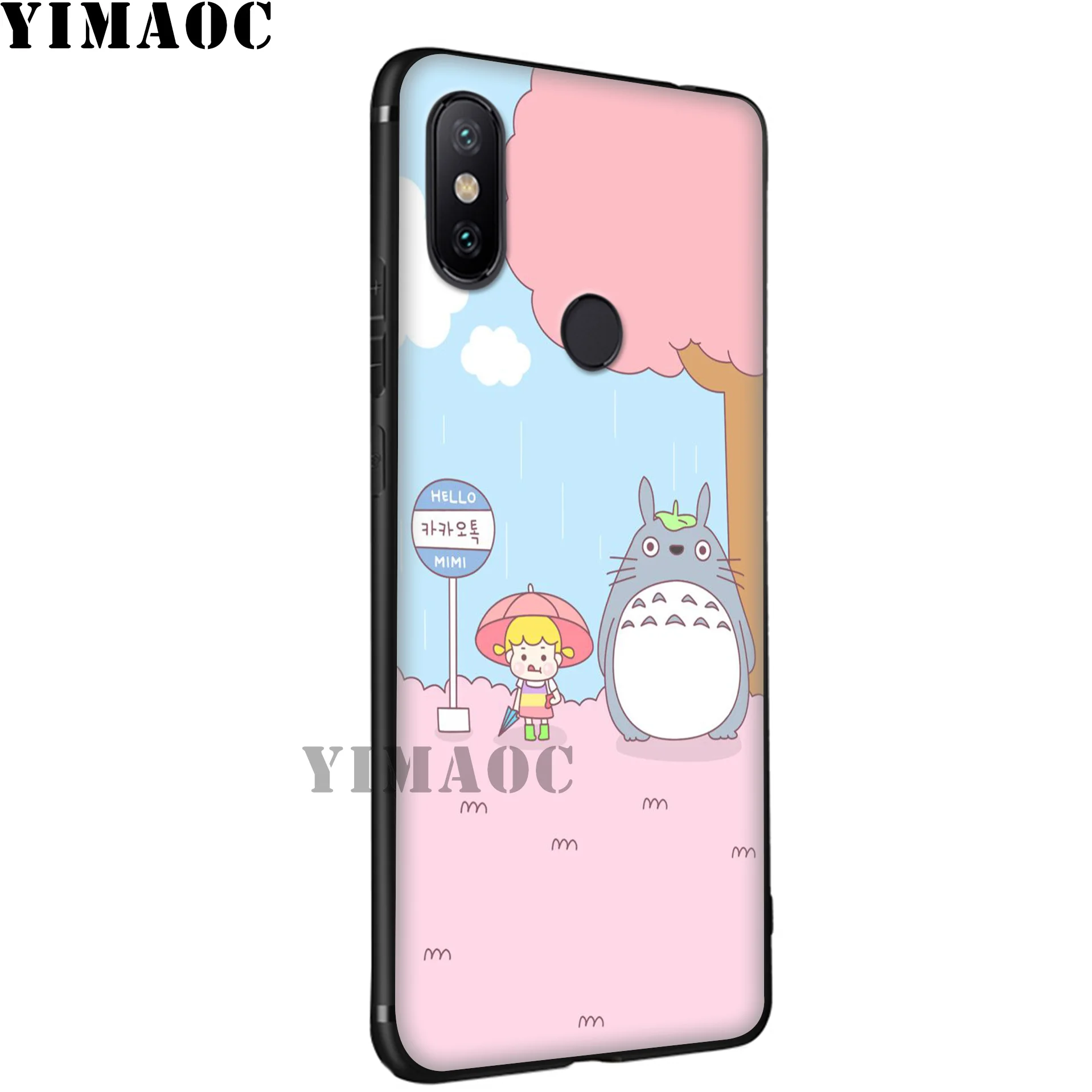 YIMAOC My Neighbor Totoro Soft Case for Xiaomi Mi 9T 9 8 Se 6 MAX 3 A1 A2 Lite MiA1 MiA2 CC9E CC9 6X 5X POCOPHONE F1 |