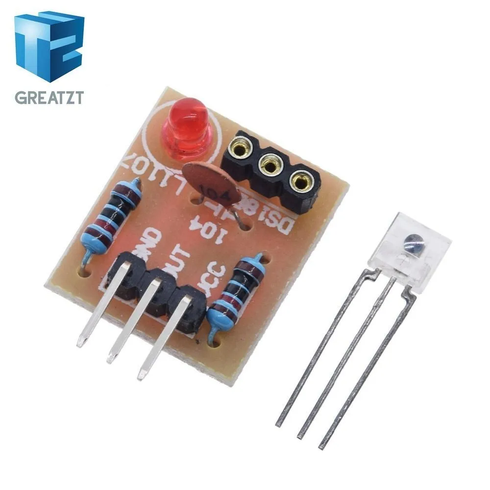 GREATZT лазерный датчик модуль немодулятор трубка лазерный приемник модуль DIY для arduino