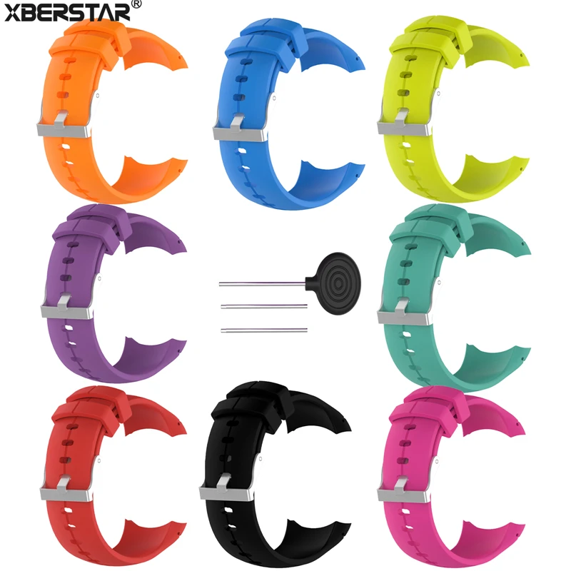 Спортивный силиконовый ремешок для наручных часов браслет SUUNTO SPARTAN ультра