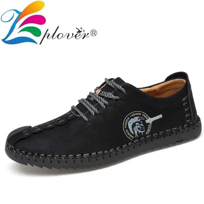 lace up 601 Классическая мужская повседневная обувь; мужские лоферы; обувь из спилка; мужские мокасины ручной работы на плоской подошве со шнуровкой; Лидер продаж; большие размеры - Цвет: lace up 601