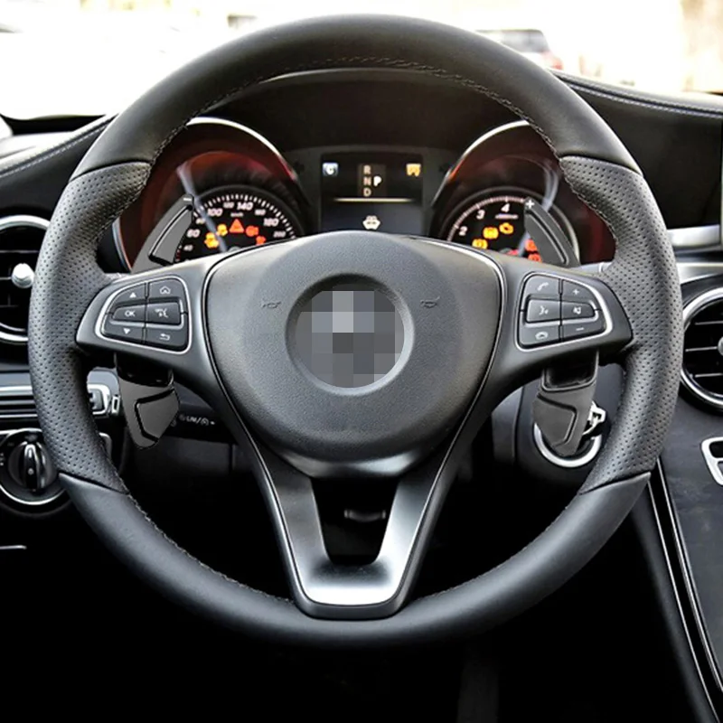 2 шт. Алюминий рулевого колеса автомобиля сдвиг весло Авто удлинитель для Mercedes Benz