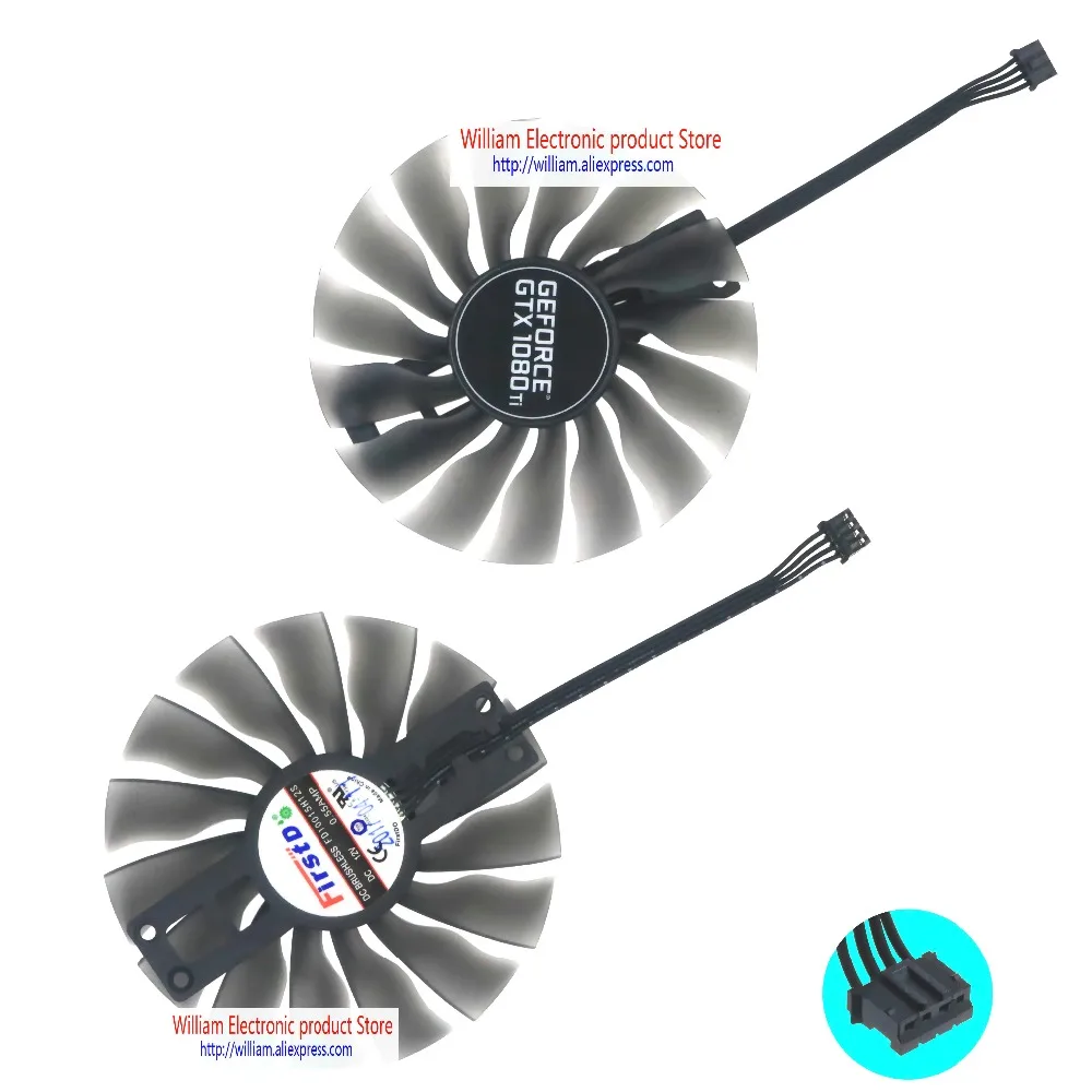Новый оригинальный вентилятор Охлаждения видеокарты FD10015H12S DC12V 0.55A для PALIT