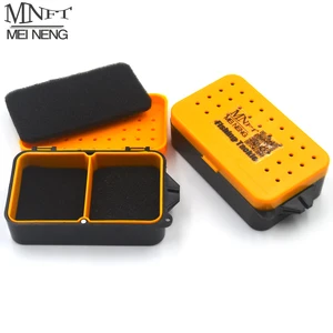 Портативные рыболовные приманки и приманки MNFT, 1 шт., коробка для хранения крови приманка в виде земляного червя, 10*6*3,3 см