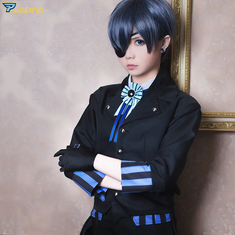 Аниме Черный дворецкий Ciel Phantomhive косплей костюмы книга океана курошитсужи костюм