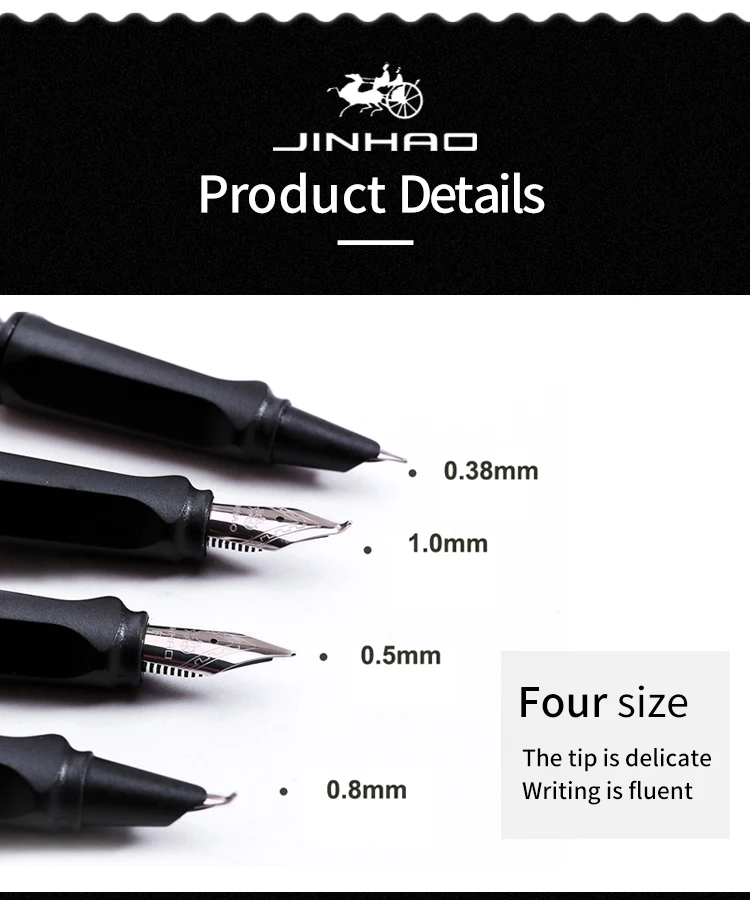 Jinhao 599 авторучка чернильная каллиграфия ручка офисная Роскошная Подарочная сливовый шрифт dolma kalem stylo plum e стильные ручки высокого качества