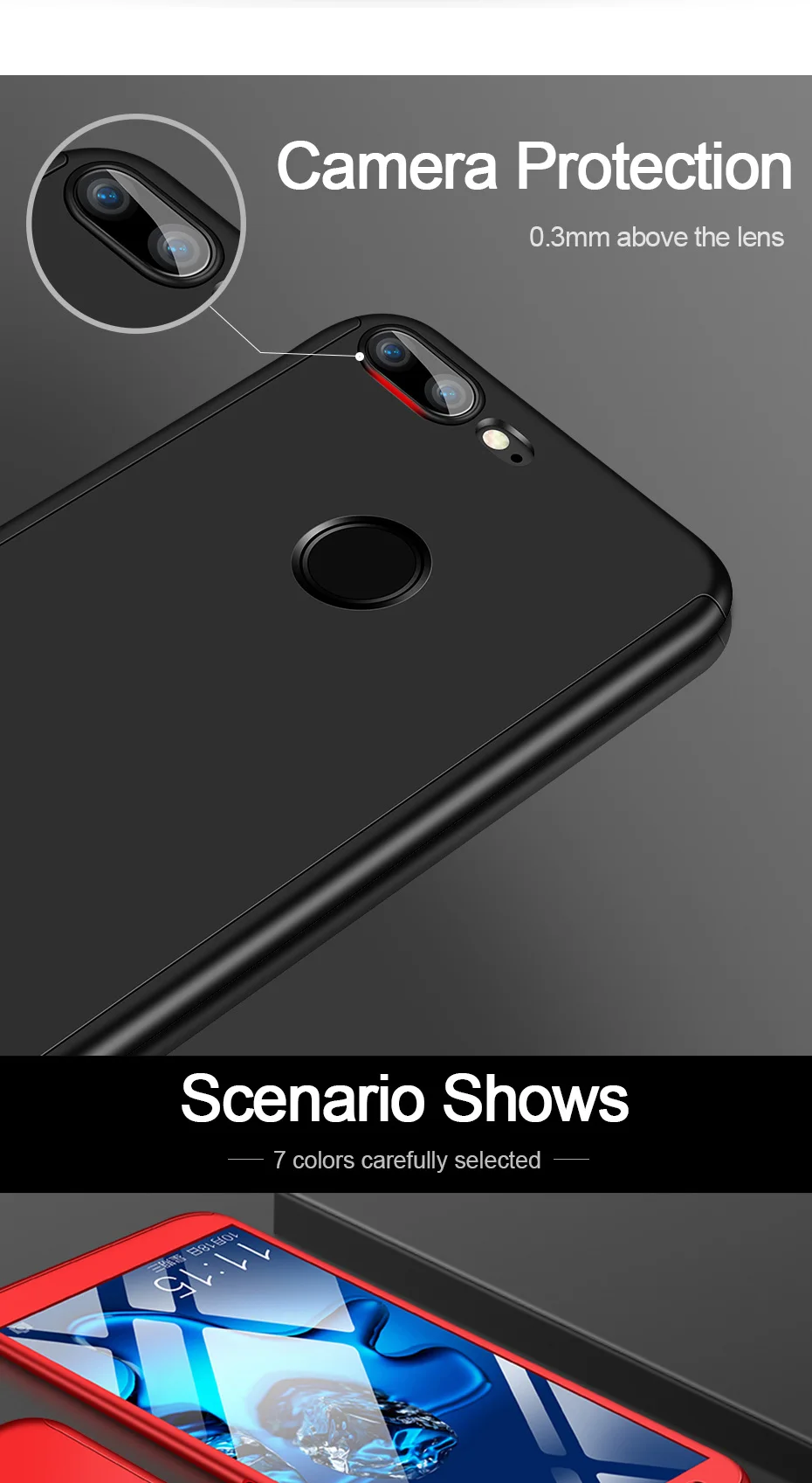 Роскошные 360 противоударный чехол для телефона для huawei Honor 20 Pro 20i 10 10i 9 9i 8 P Smart плюс Y5 Y6 Y7 Prime Y9 с Стекло