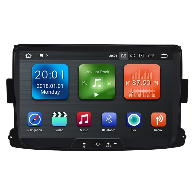 KSAOTU 7 &quotDAB + 4G Android 8 0 автомобильный DVD плеер SD GPS для Renault Dacia Duster Logan Sandero Dokker
