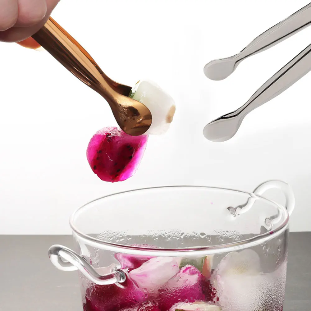 Толстые щипцы для сахара из нержавеющей стали льда кофе бар буфет барбекю