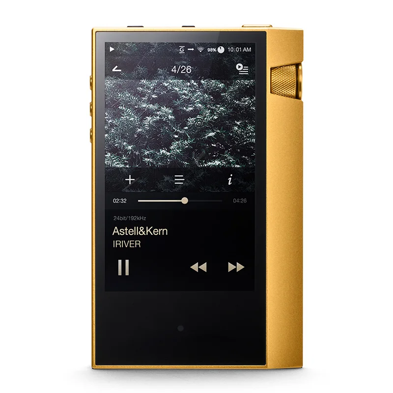 IRIVER Astell& Kern AK70 64G Hifi плеер портативный DSD DAP bluetooth аудио музыкальный MP3 плеер без потерь - Цвет: Золотой