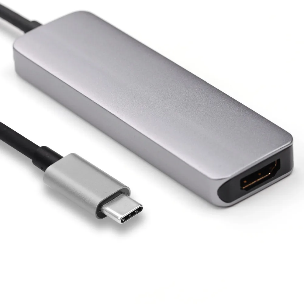 Thunderbolt 3 док-станция Usb-c к HDMI/USB3.0* 2/SD/TF Многофункциональный концентратор для Mac Book Pro или других устройств type-C