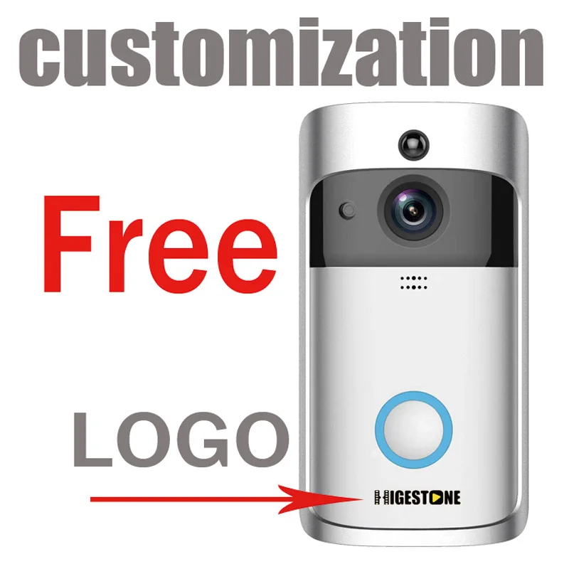 Higestone WiFi умный видео дверной звонок IP камера кольцо двусторонняя аудиосвязь