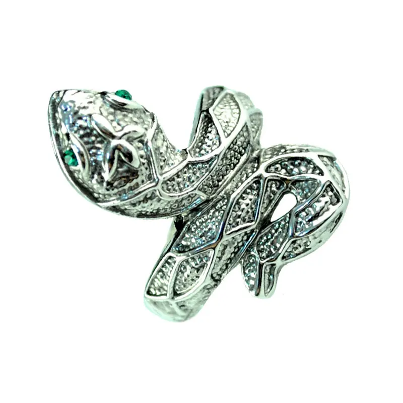 Хип хоп античное кольцо в стиле стимпанк змеи питона для мужчин ювелирные