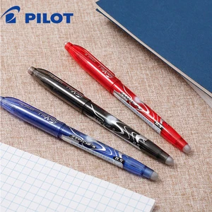Пилотные ручки, стираемая гелевая ручка 0,5 мм, фриксионная стандартная черная, синяя, красная, Япония