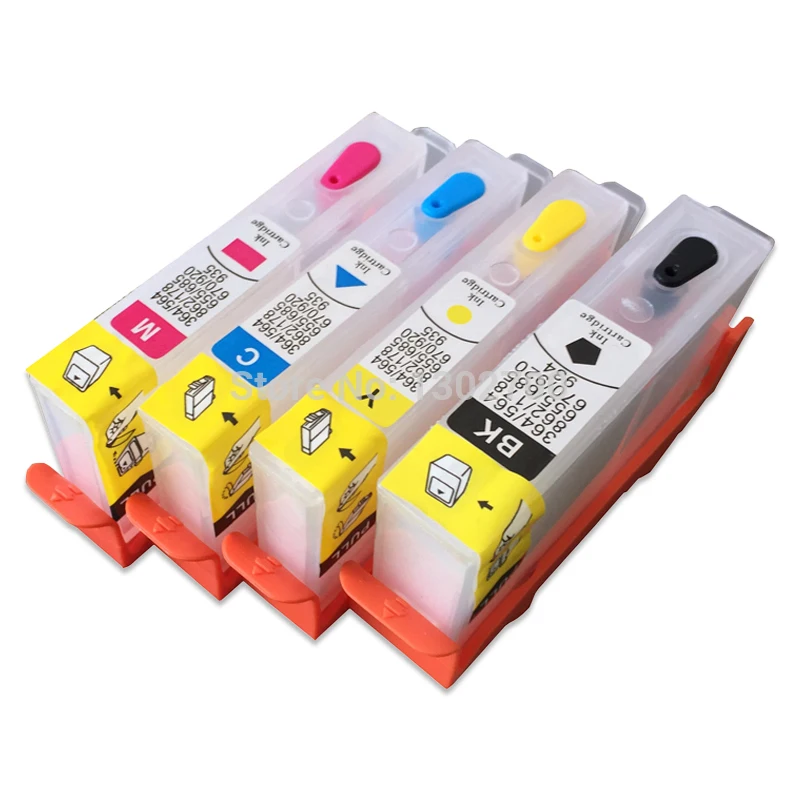 4PCS 655 CZ109AE CZ110AE CZ111AE CZ112AE Refillable Empty Ink Cartridge for HP Deskjet Advantage 3525 4615 4625 5525 6525 RU | Компьютеры