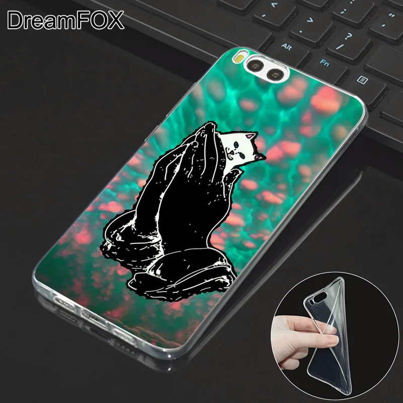 DREAMFOX M203 Милая кошка Мягкий ТПУ силиконовый чехол для Xiaomi Mi Note 2 3 4 5 6 8 SE M5 4C 4S 5C 5S 5X 6X