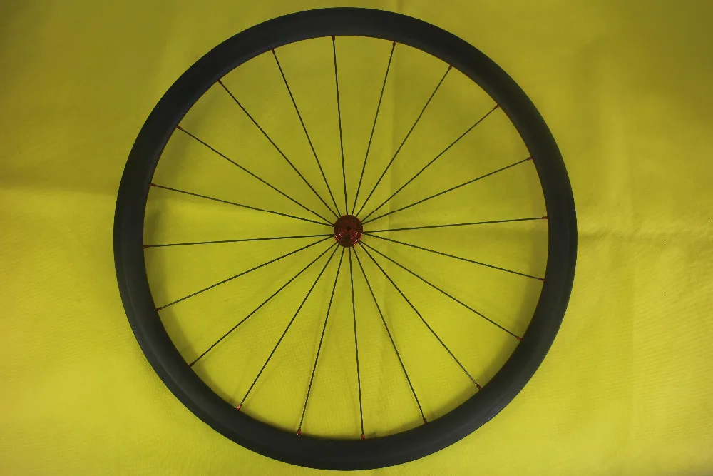 Распродажа 38 мм трубчатый 38T углеродный дорожный велосипед переднее колесо UD 3K 12K