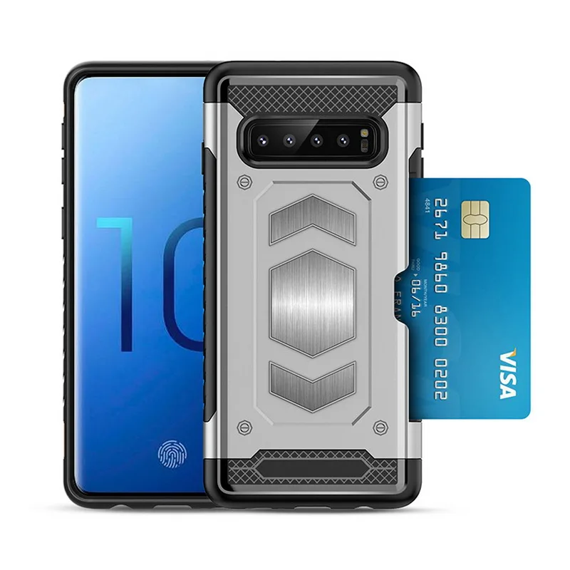 Защитный чехол для Galaxy S7 S8 S9 S10 Plus магнитный автомобильный телефона Samsung Note 8 9 TPU PC