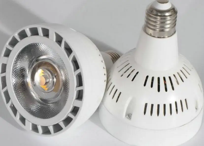 Бесплатная доставка 35 Вт 40 монолитный блок светодиодов PAR30 E27 точечный светильник