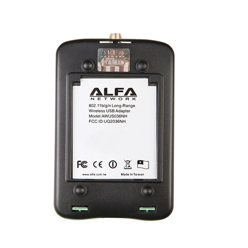 2,4 Ghz 5dBi дипольная антенна Alfa awus036нh Ralink3070L 2000mW длинный диапазон 802.11b/g/n беспроводной N USB wifi адаптер Сетевая карта