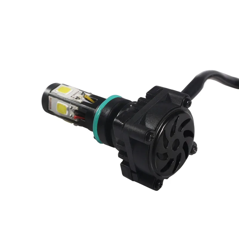 Высокая Мощность H4 Автомобильные светодиодные фары мотоцикла 36 Вт 5000лм 6500 к H6 Ba20d