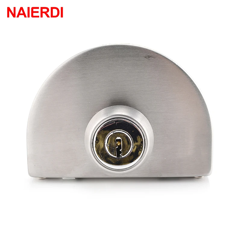 NAIERDI Одноместный центральный дверной замок из нержавеющей стали болтовые замки