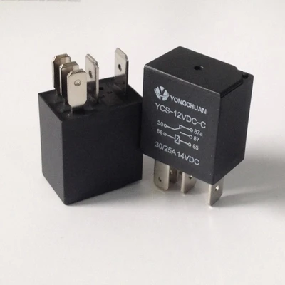 YC фиолетовый Автомобильный Электрический распылитель 12V 30A 4Pin водонепроницаемый