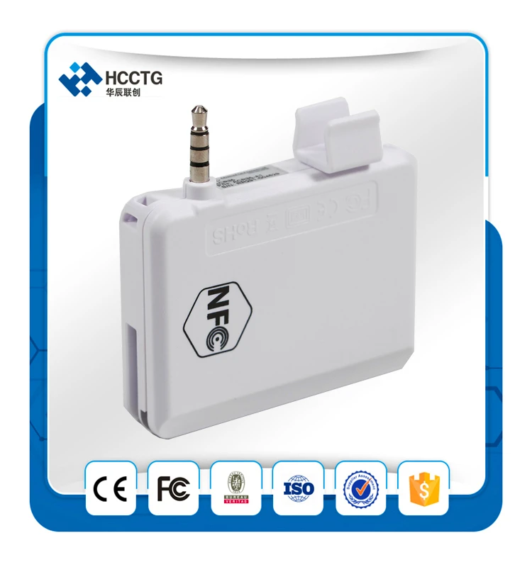 ACR35 мини pos-терминал NFC считывание карт+ MSR считыватель MPOS для мобильного телефона