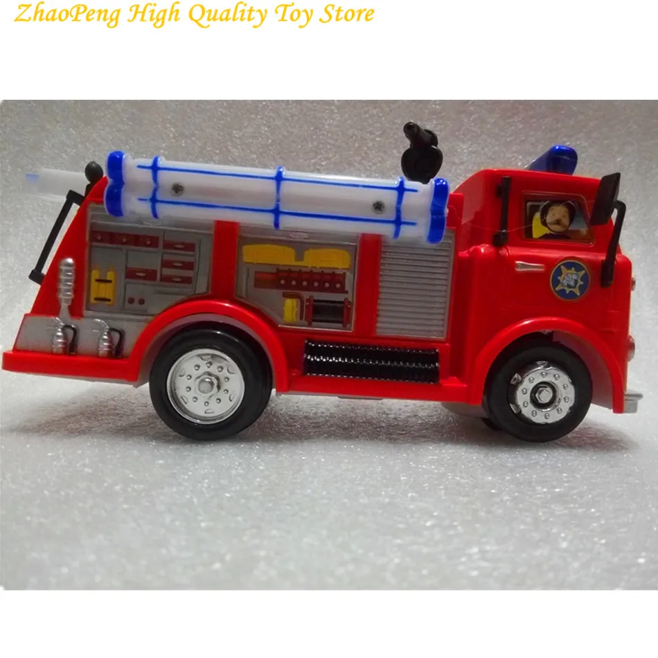Пожарный Сэм игрушечный грузовик телефон с музыкой светодиодный светодиодная