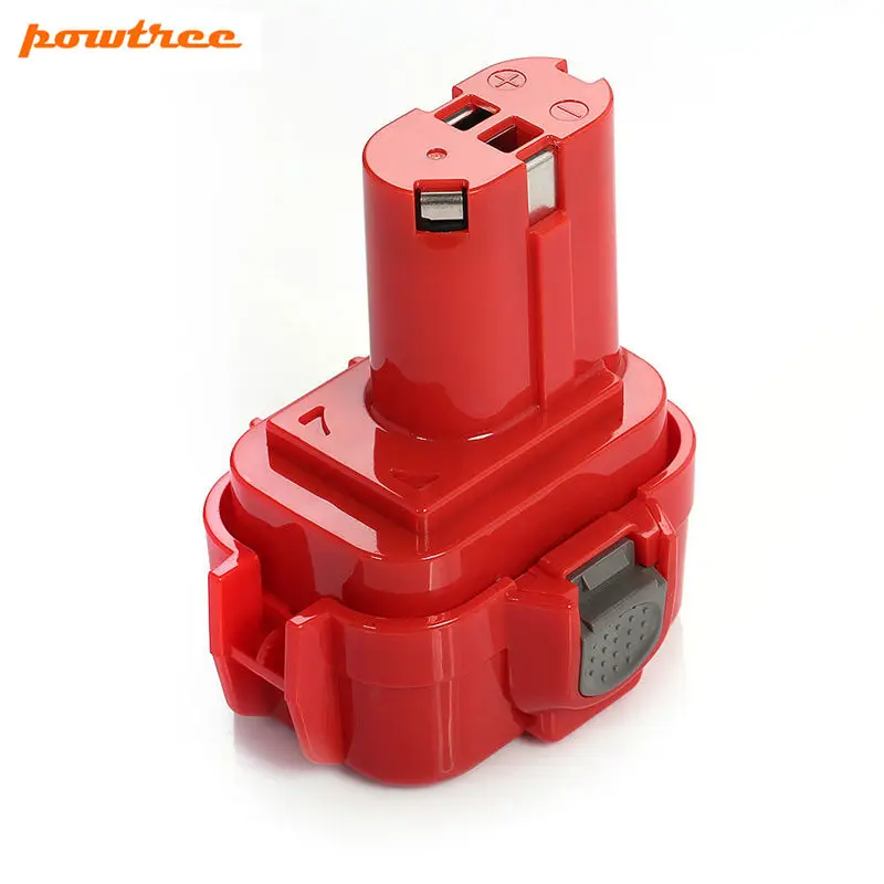 Аккумуляторная батарея Powtree для MAKITA 9120 2500 мАч 9 6 В Ni MH 9122 9133 9134 9135 9135A 6222D 6260D PA09 6207D