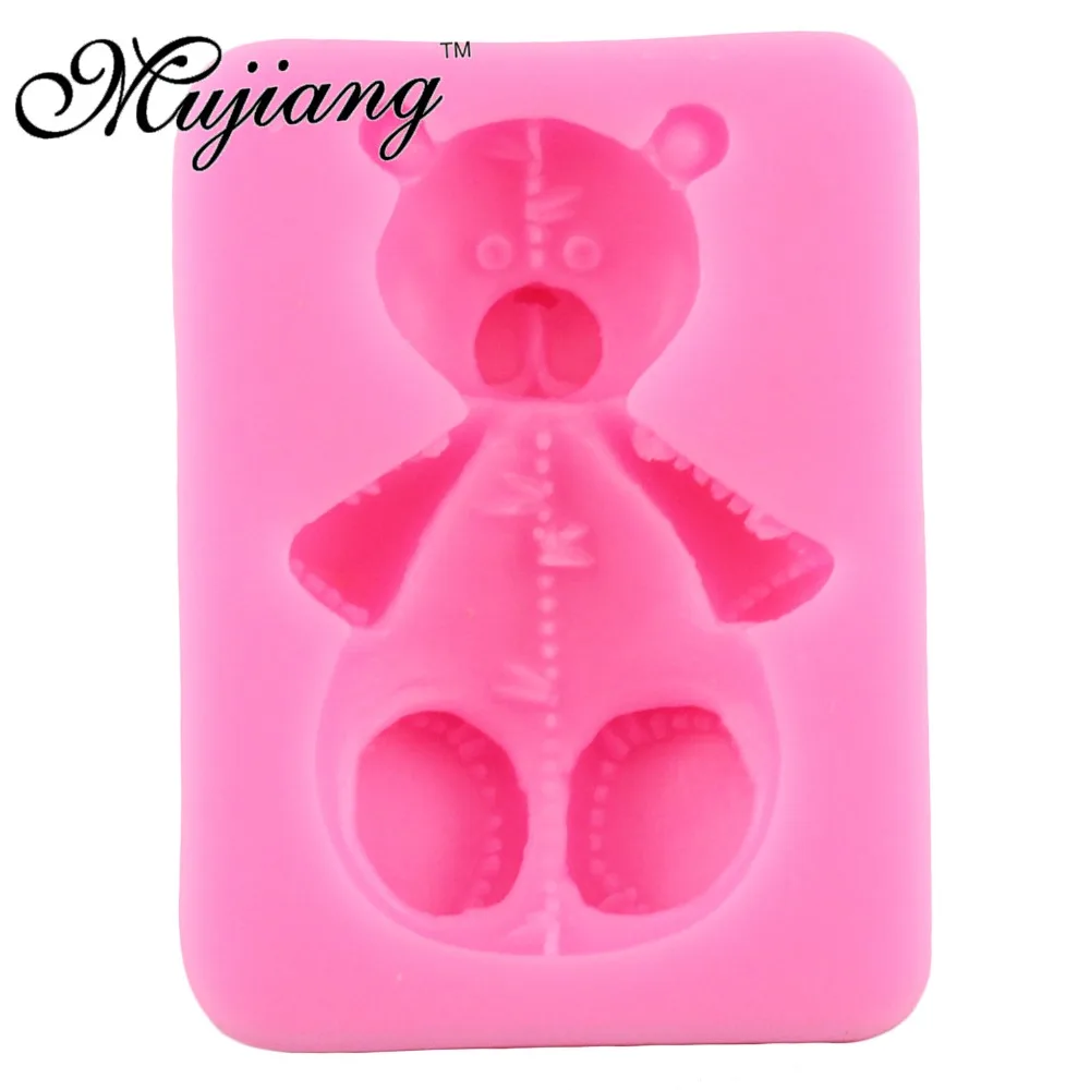 3D Детские вечерние формы для шоколадных конфет милые силиконовые плюшевого