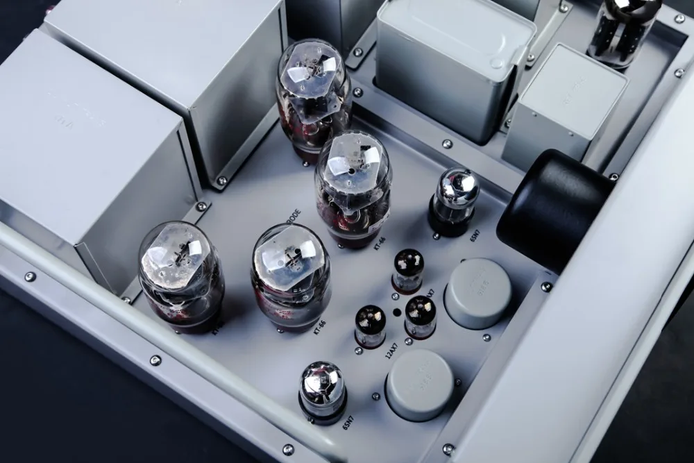 Q-018 Магнитный усилитель LM-126, винтажный ламповый усилитель KT66* 4, копия для исследования, Западный Электрический звуковой сигнал, WE618, трансформатор