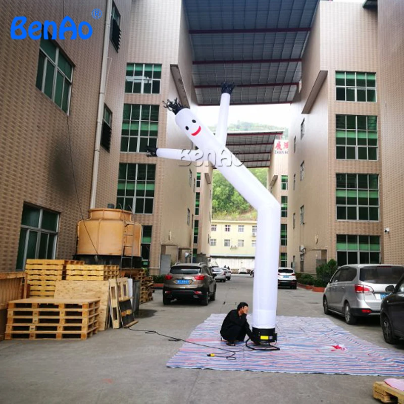 Бесплатная доставка надувной воздушный танцор с одной ногой AD037 6 м для рекламы